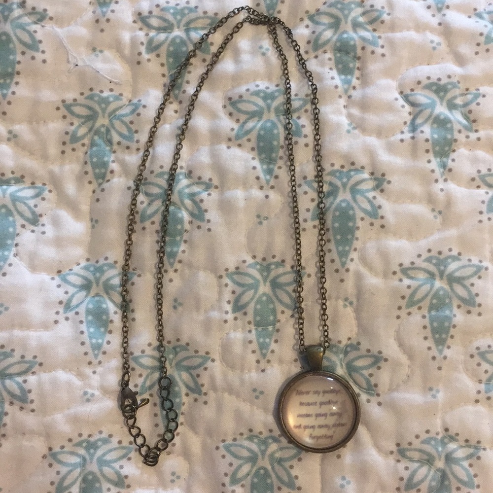 Peter Pan necklace